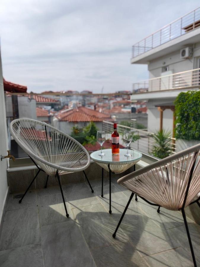 Wide Blue Luxury Boutique Suites Neos Marmaras Ngoại thất bức ảnh