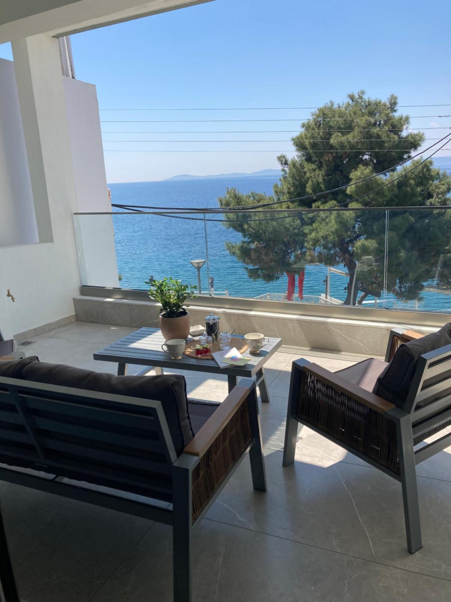 Wide Blue Luxury Boutique Suites Neos Marmaras Ngoại thất bức ảnh