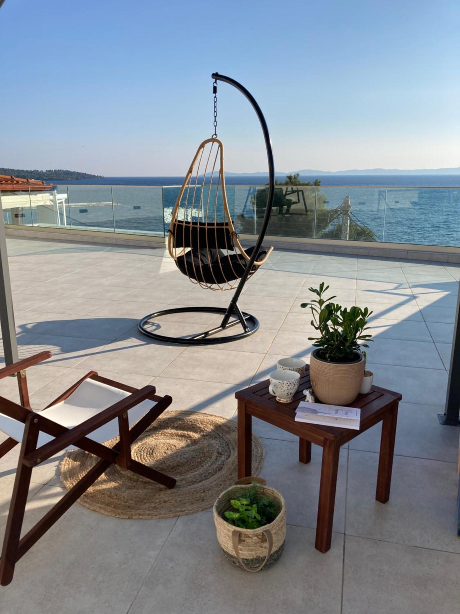 Wide Blue Luxury Boutique Suites Neos Marmaras Ngoại thất bức ảnh